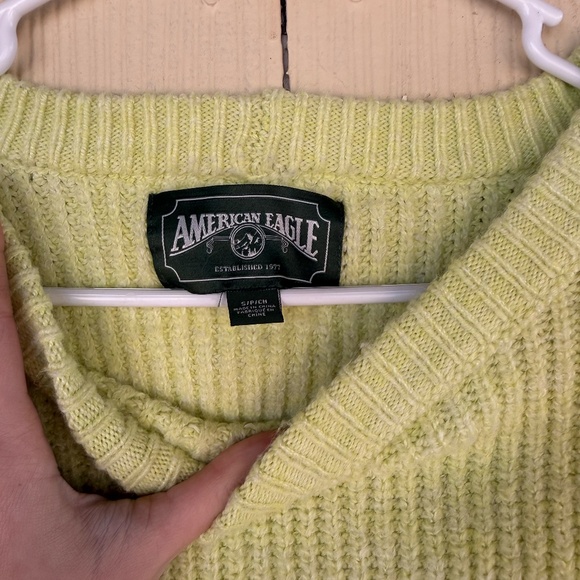 American Eagle 'Bright Citron' Sweater - Picture 3 of 4